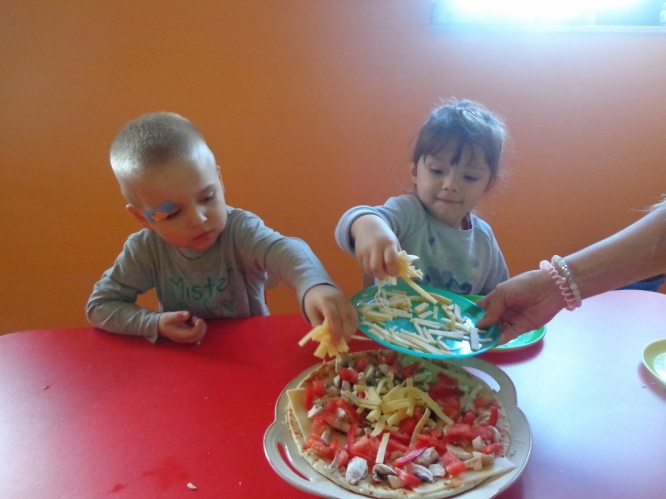 Pizza dla naszych panów.